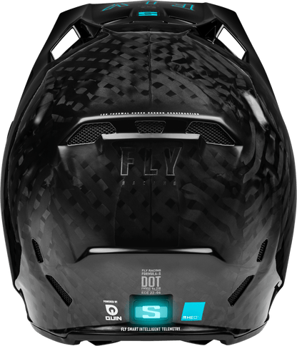 Formula S Carbon Helmet Black w/Fly Smart App & Live GPS Tracking - Kelly Motorsports