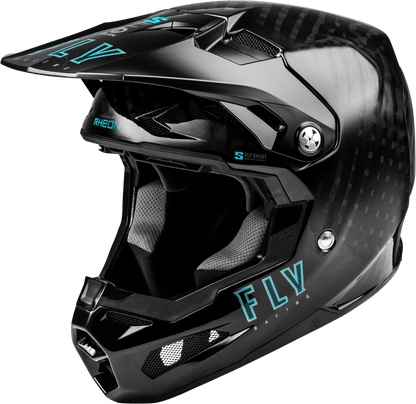 Formula S Carbon Helmet Black w/Fly Smart App & Live GPS Tracking - Kelly Motorsports