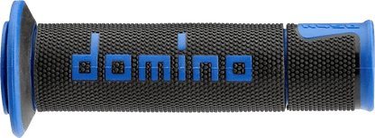 G2 ERGONOMICS CORP. A450 Grips - Domino - Black/Blue A45041C4840B7-0 - Kelly Motorsports