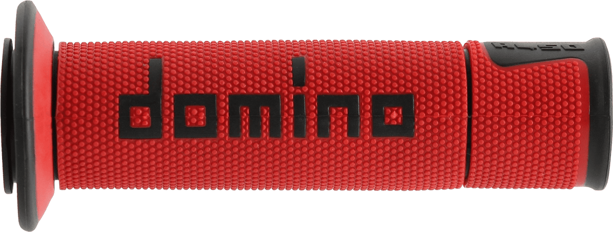 G2 ERGONOMICS CORP. A450 Grips - Domino - Red/Black A45041C4042B7-0 - Kelly Motorsports
