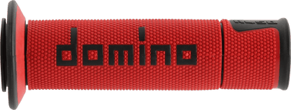 G2 ERGONOMICS CORP. A450 Grips - Domino - Red/Black A45041C4042B7-0 - Kelly Motorsports
