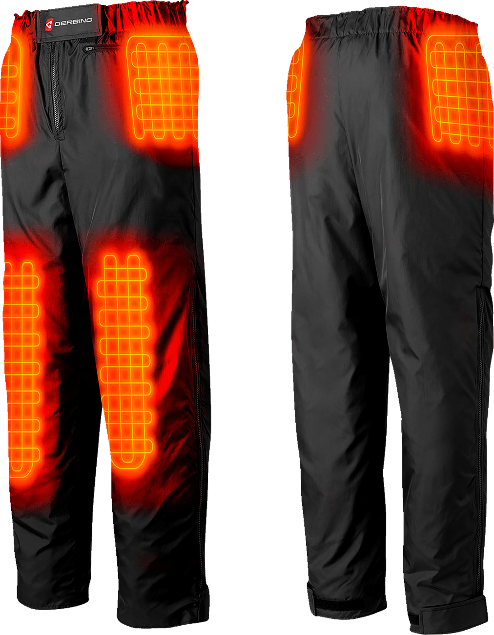 Gerbing Heated Clothing 12V Motorcycle Heated Pant Liner - Black - 2XL G1215MPNT40100110986 - Kelly Motorsports