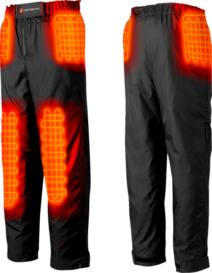Gerbing Heated Clothing 12V Motorcycle Heated Pant Liner - Black - 2XL G1215MPNT40100110986 - Kelly Motorsports