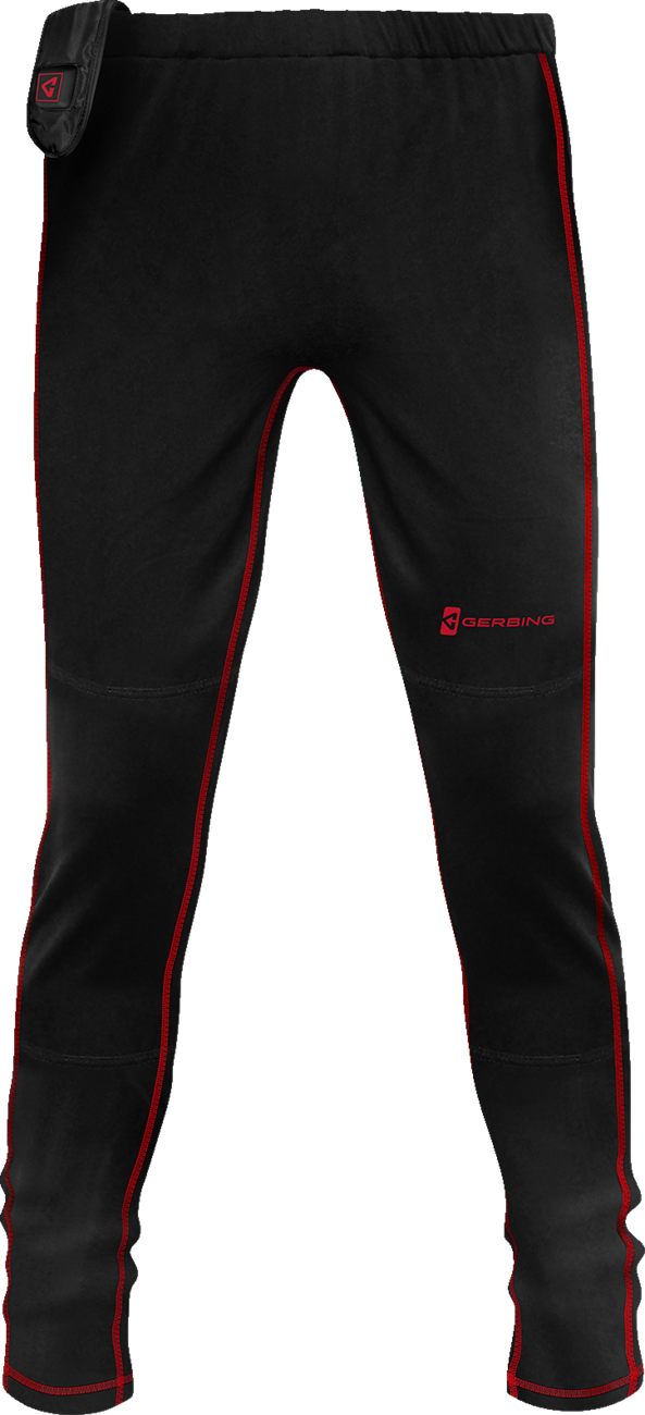 Gerbing Heated Clothing 7V Heated Base Layer Pants - Black - Medium (Part Number GER - BLP - 7V - M - M) - Kelly Motorsports