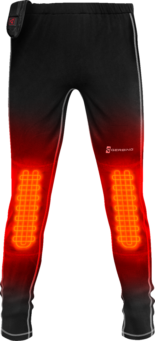 GERBING HEATED CLOTHING Women's 7V Battery Heated Pants - Black, Large (Part No. GER - BLP - 7V - W - L) - Kelly Motorsports