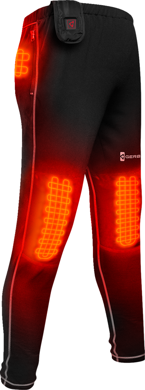 GERBING HEATED CLOTHING Women's 7V Battery Heated Pants - Black - Small GER - BLP - 7V - W - S - Kelly Motorsports