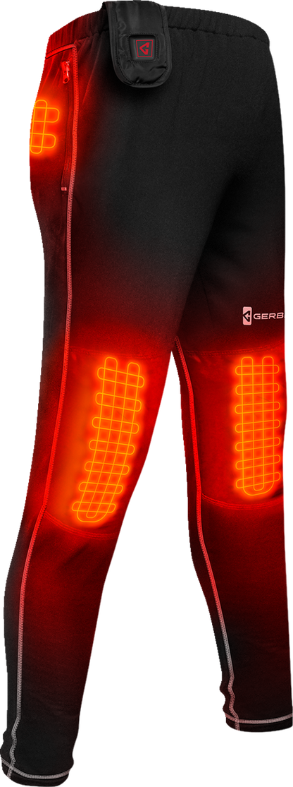 Gerbing Heated Clothing Women's 7V Battery Heated Pants - Black - XS GER - BLP - 7V - W - XS - Kelly Motorsports