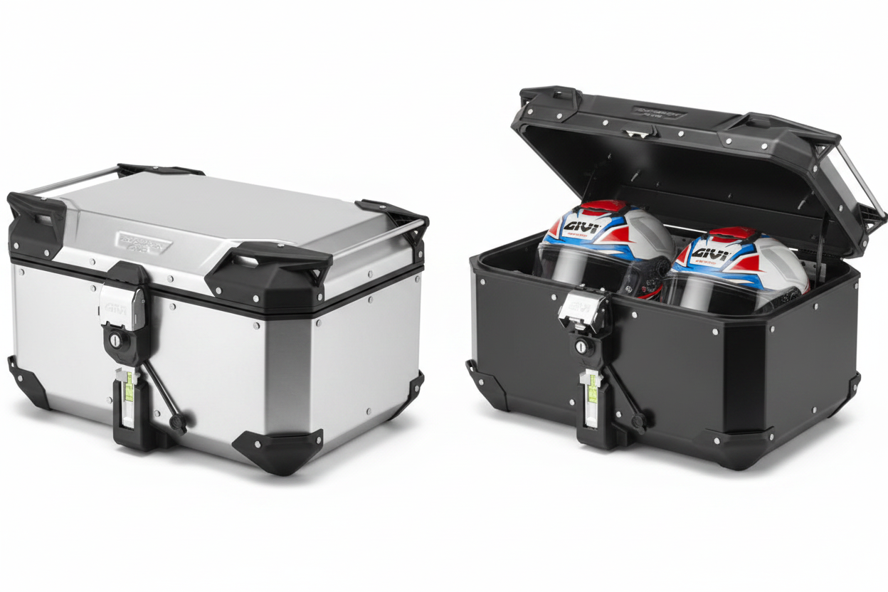 GIVI Outback EVO Smart Top Case 58L w/Monokey Security