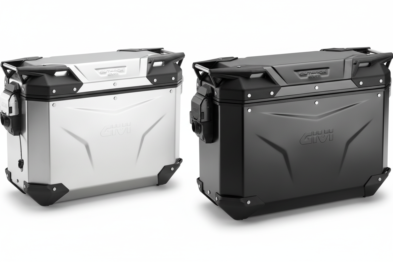 GIVI Outback Evo Smart Case 37L Aluminum Motorcycle Side Case