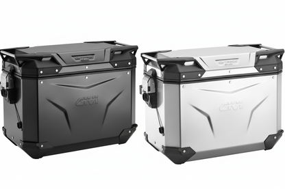 GIVI Outback Evo Smart Case 48L Aluminum Motorcycle Side Case