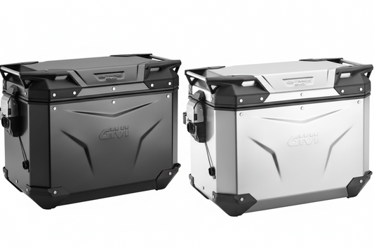 GIVI Outback Evo Smart Case 48L Aluminum Motorcycle Side Case