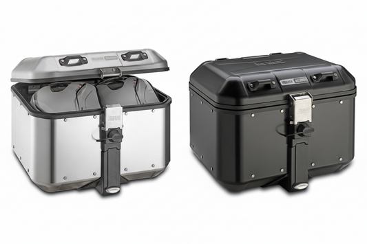GIVI Dolomiti Monokey Top Case 46L - Durable Aluminum Motorcycle Lug