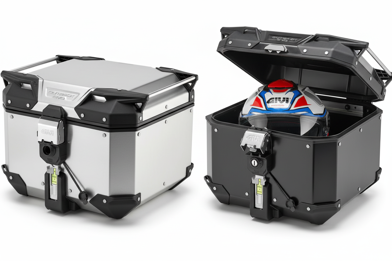 GIVI Outback Evo Smart Top Case 42L - Secure Modular Storage