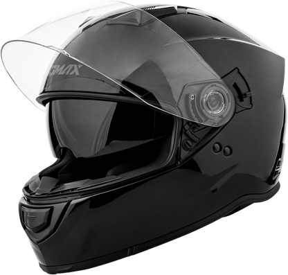 GMAX F1180025 FF 18 Solid Helmet in Black, Medium - Kelly Motorsports