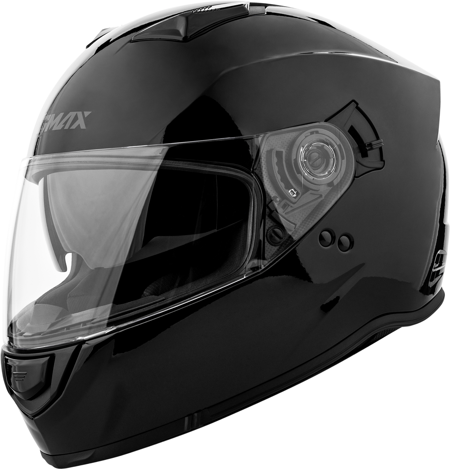 GMAX F1180027 FF 18 Solid Black Helmet with Sun Shield and Advanced Ventilation - Kelly Motorsports