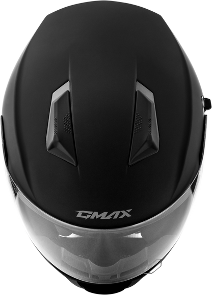 GMAX F1180074 FF 18 Solid Matte Black Helmet with Sun Shield and Advanced Ventilation - Kelly Motorsports