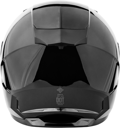 GMAX FF - 49 Solid Black Helmet with COOLMAX® Interior and UV400 Shield - Large - Kelly Motorsports