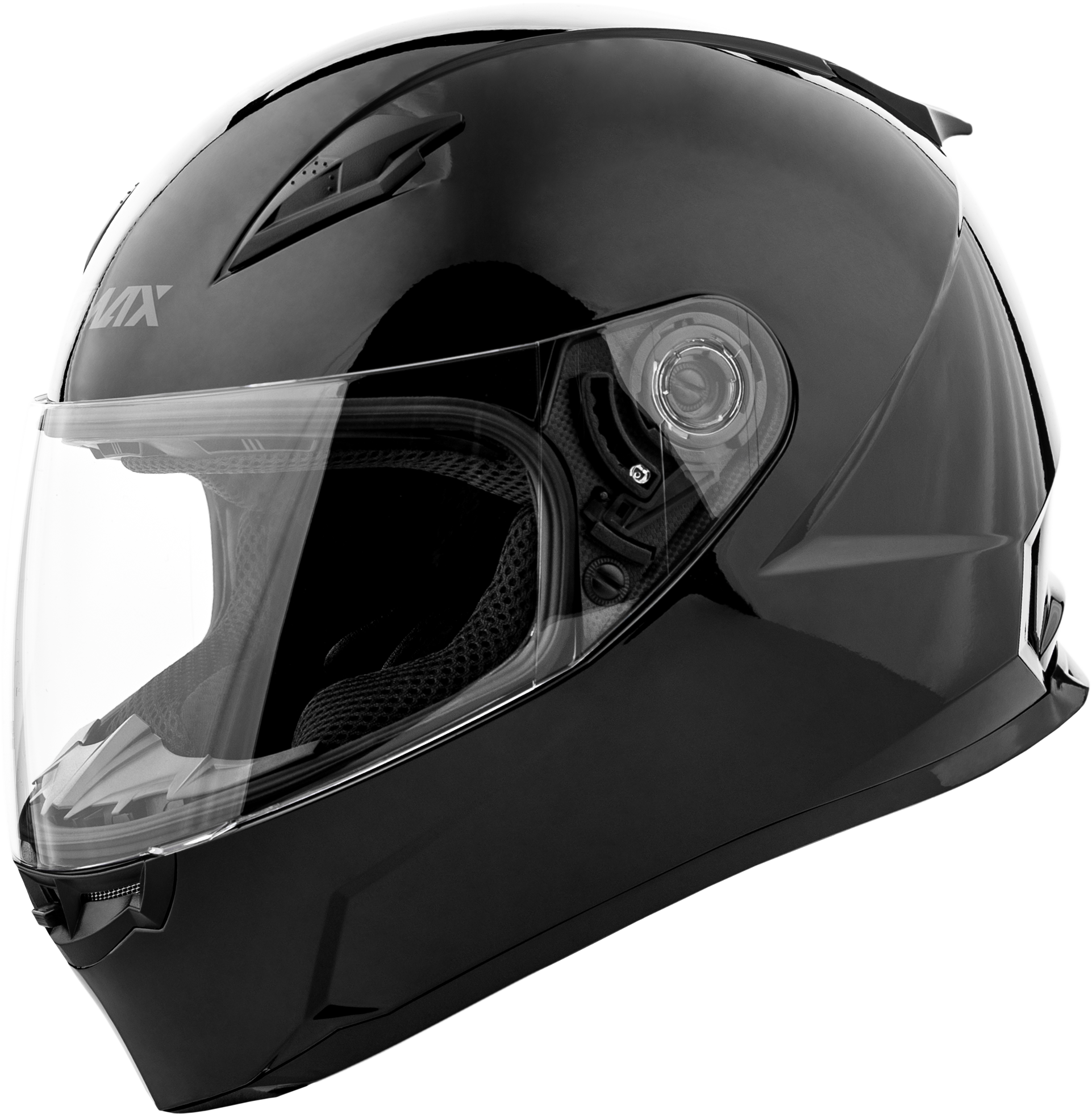 GMAX FF - 49 Solid Helmet Black XS with COOLMAX Technology and UV400 Shield - Kelly Motorsports