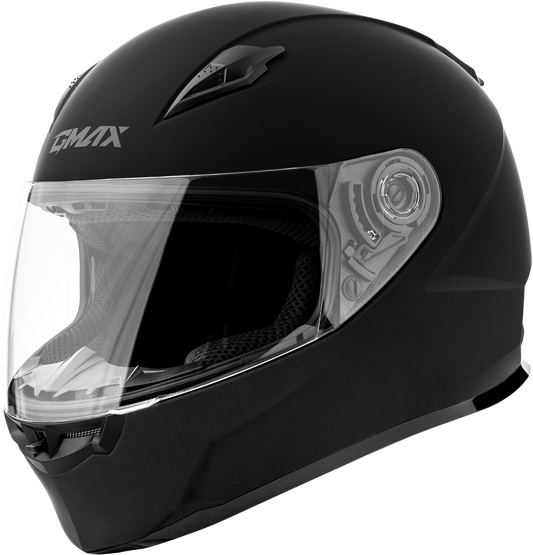 GMAX FF - 49 Solid Matte Black Helmet with COOLMAX® Interior and UV400 Shield - Kelly Motorsports