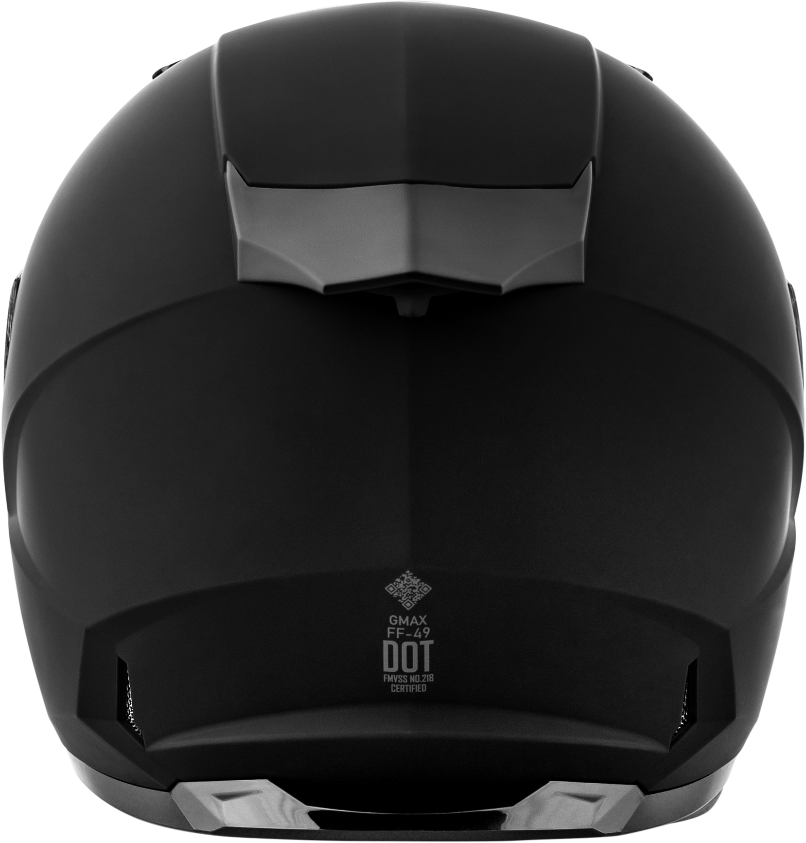 GMAX FF - 49 Solid Matte Black Helmet with COOLMAX® Interior and UV400 Shield - Kelly Motorsports