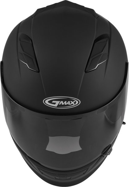 GMAX FF - 98 Matte Black Full Face Helmet with LED Rear Light and Quick - Release Shield - Size Large - Kelly Motorsports