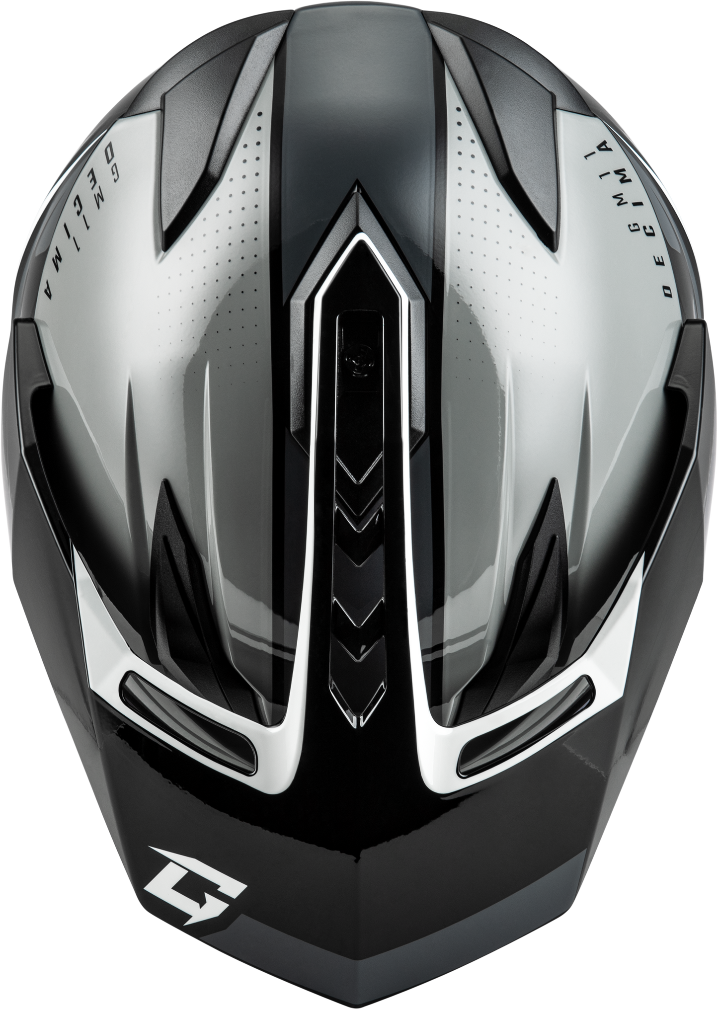 GMAX GM - 11 Decima Dual Sport Helmet Black/Grey/White Small - Kelly Motorsports