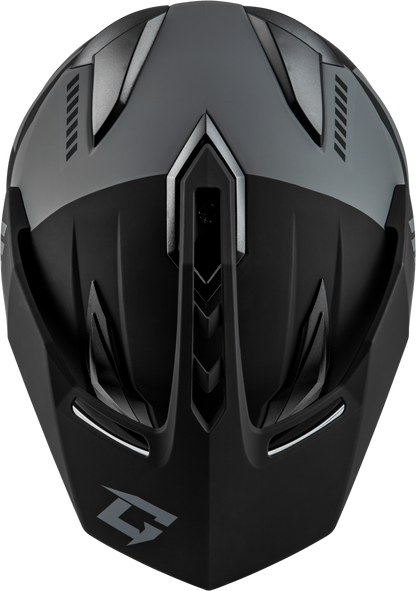 GMAX GM - 11 Ronin Dual Sport Helmet Matte Black/Silver XS - Kelly Motorsports