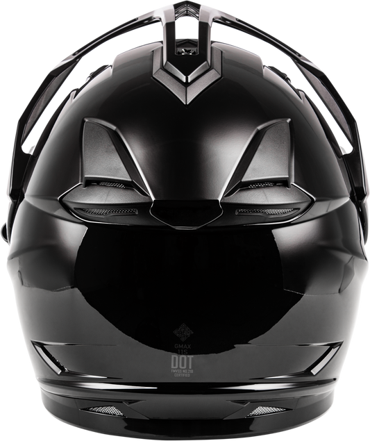 GMAX GM - 11S Dual Sport Snow Helmet with Electric Shield and Goggles Compatibility, Large - Kelly Motorsports
