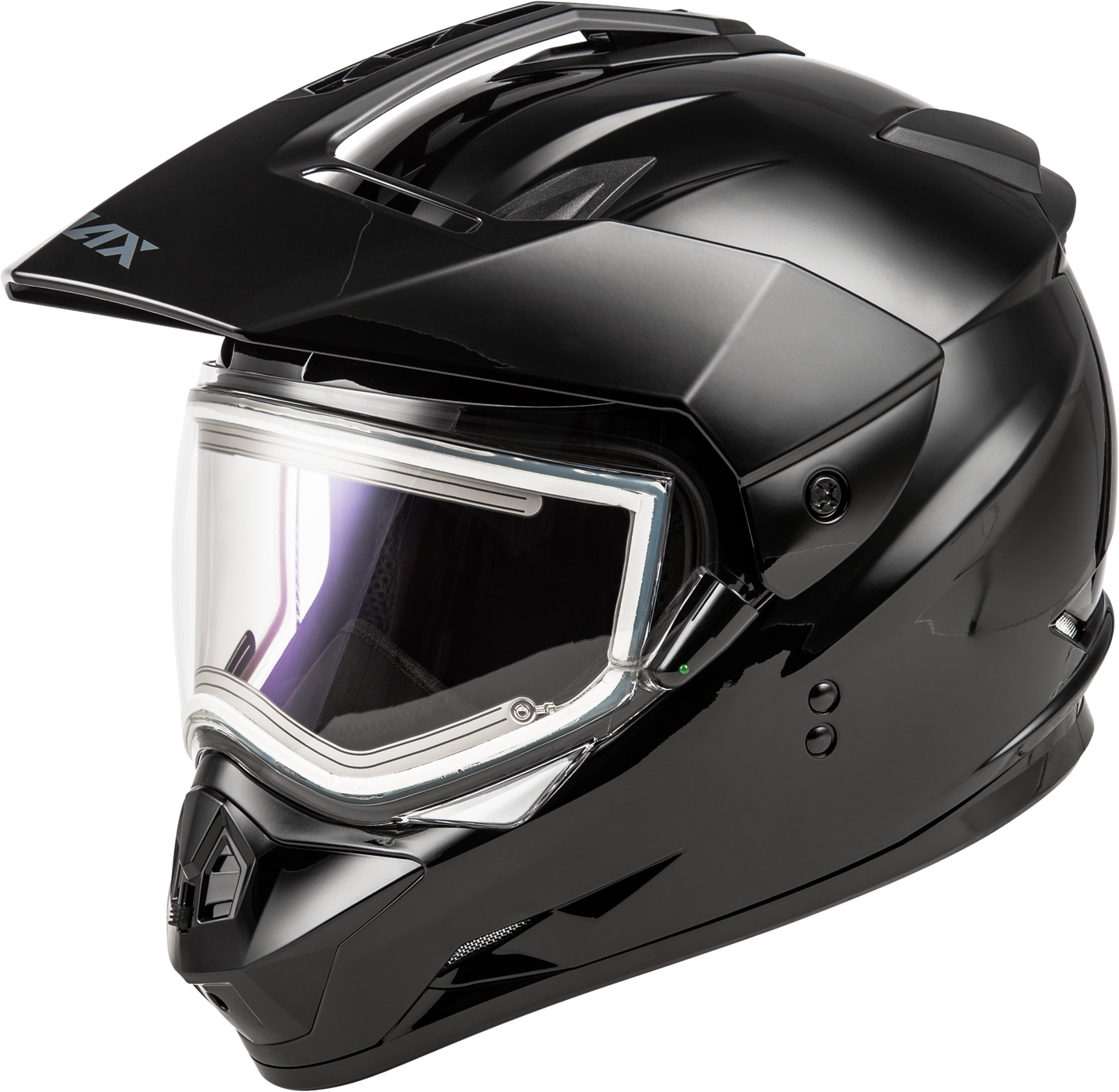 GMAX GM - 11S Dual Sport Snow Helmet with Electric Shield and Removable Liner - Kelly Motorsports