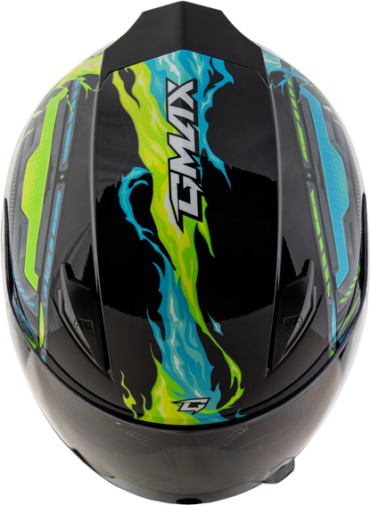 GMAX GM - 49Y Charge Kids Helmet – Lightweight, Adjustable Fit with DOT Approval - Kelly Motorsports