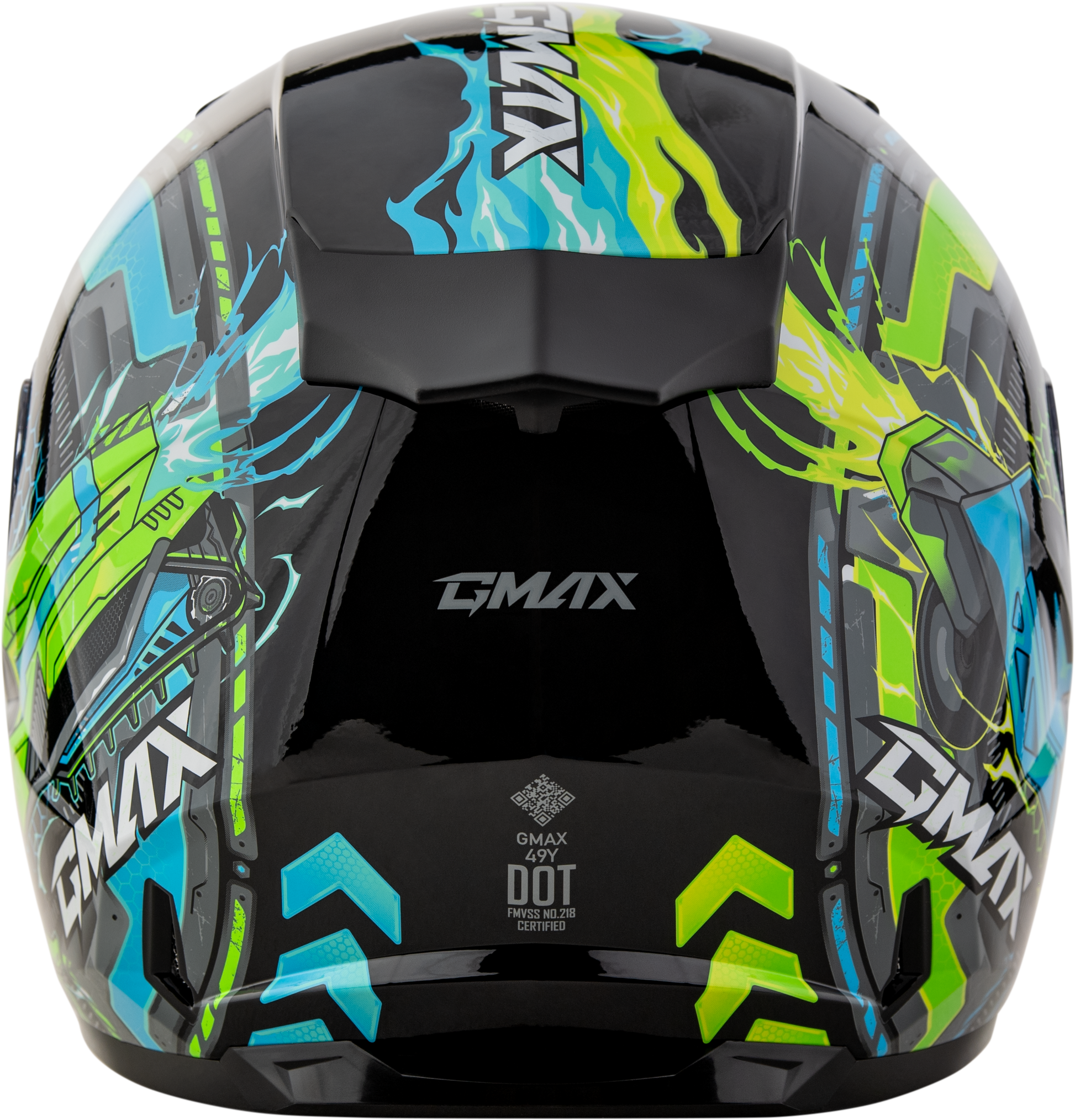 GMAX GM - 49Y Charge Kids Helmet – Lightweight, Adjustable Fit with DOT Approval - Kelly Motorsports