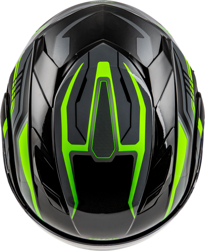 GMAX MD - 01S Transistor Snow Helmet with Quick Release Buckle and LED Light - Kelly Motorsports