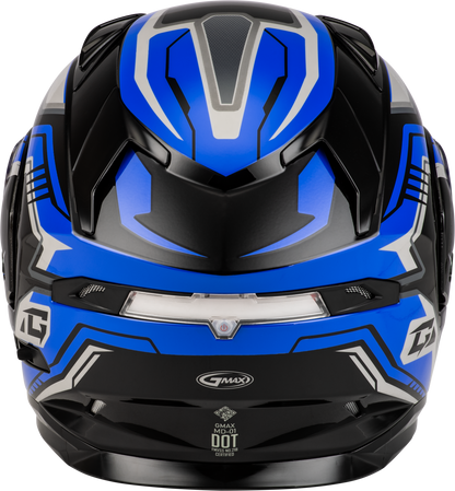 GMAX MD - 01S Transistor Snow Helmet with Quick Release Buckle and LED Light - Kelly Motorsports