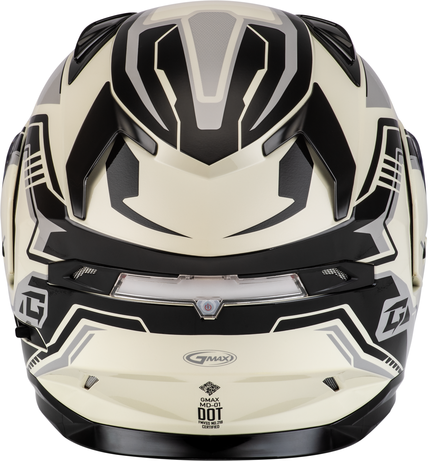 GMAX MD - 01S Transistor Snow Helmet with Quick Release Buckle and LED Light - Kelly Motorsports