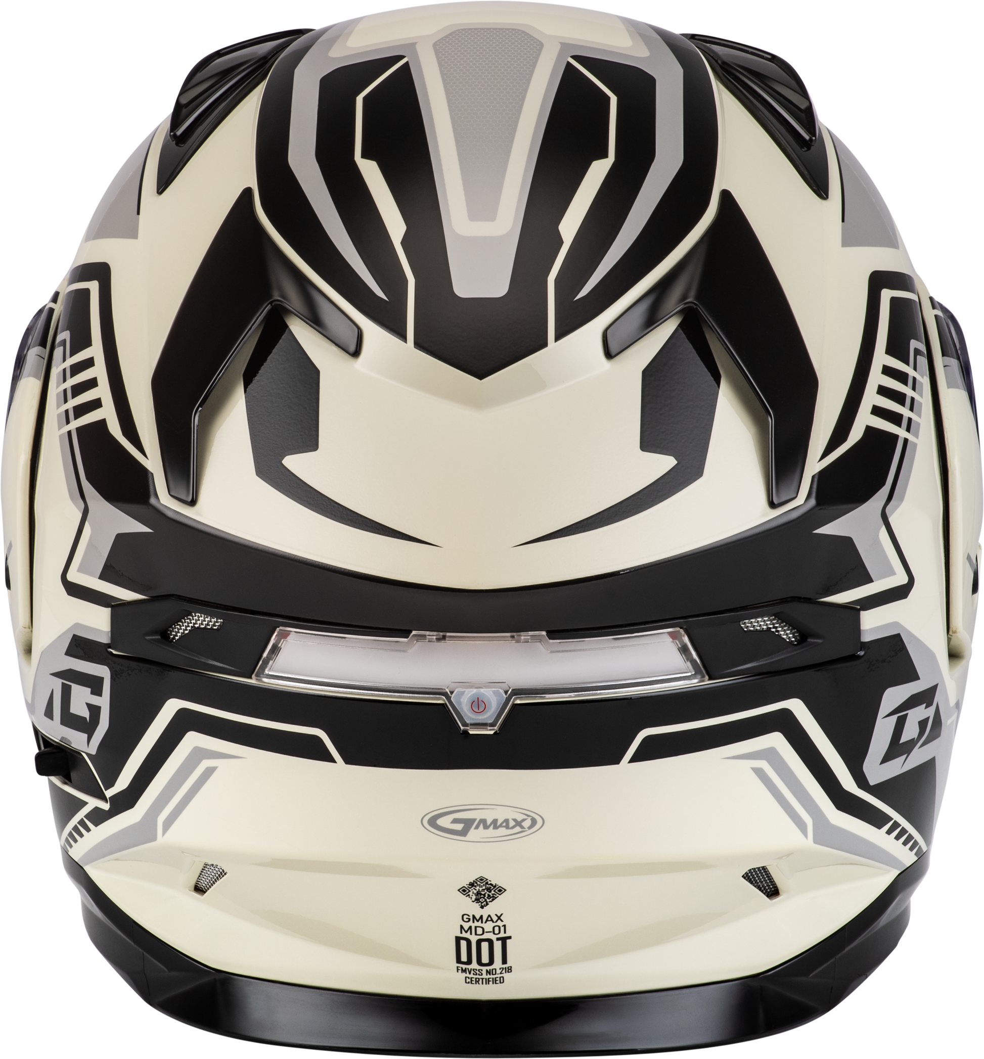 GMAX MD - 01S Transistor Snow Helmet with Quick Release Buckle and LED Light - Kelly Motorsports