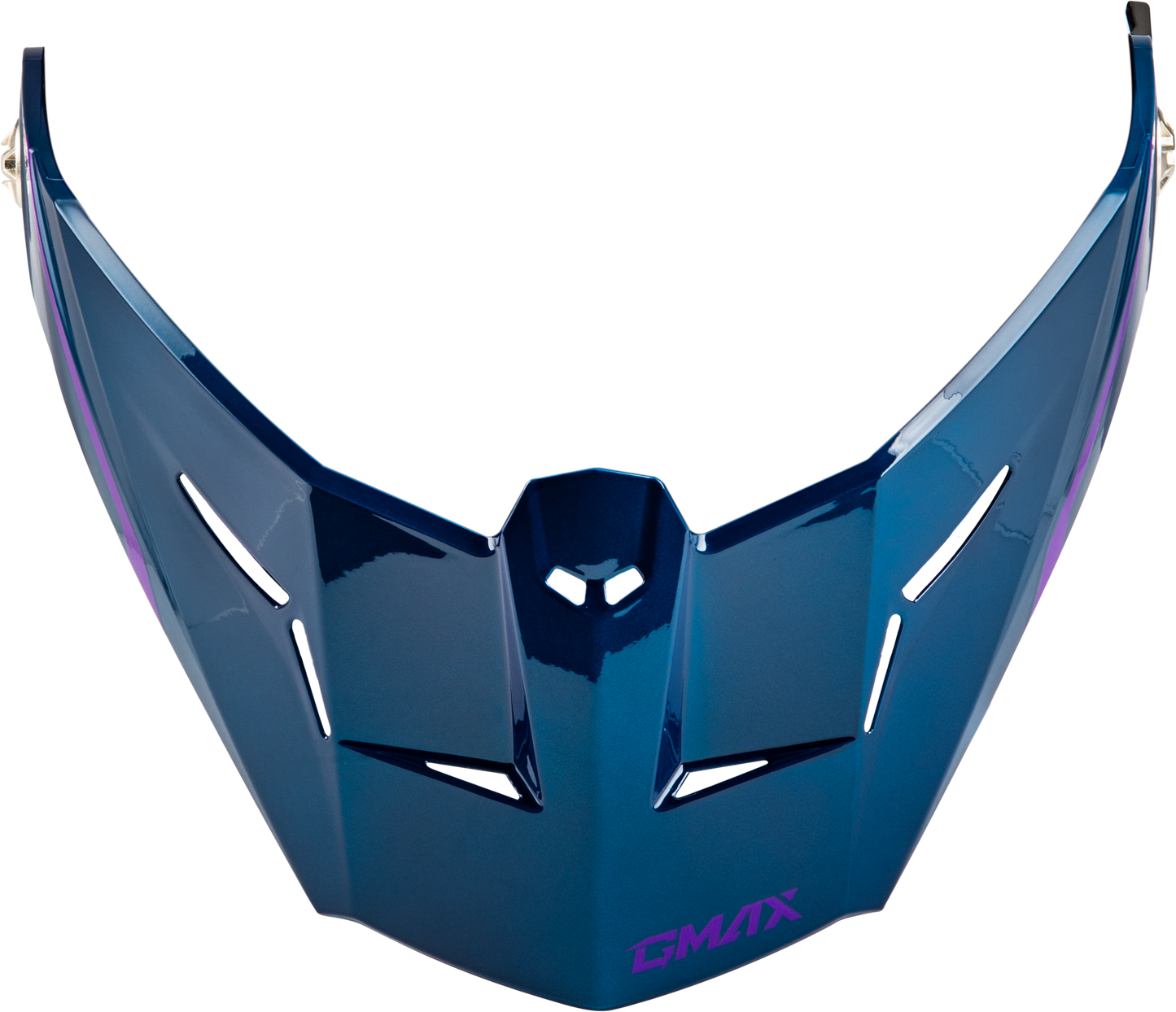 GMAX MD - 74 Modular ADV Helmet with Spectre Blue/Pink/Purple Visor and Screws - Kelly Motorsports