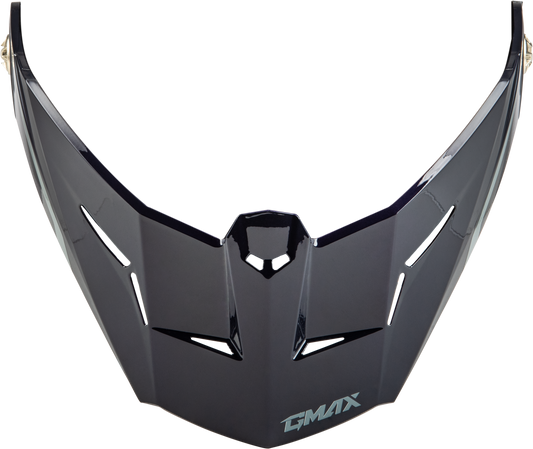 GMAX MD - 74 Modular ADV Helmet with Spectre Grey/Neon Green Visor and Screws - Kelly Motorsports