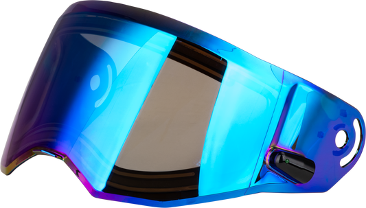 GMAX MD - 74 Modular Adventure Helmet with Blue Iridium Electric Shield - Kelly Motorsports