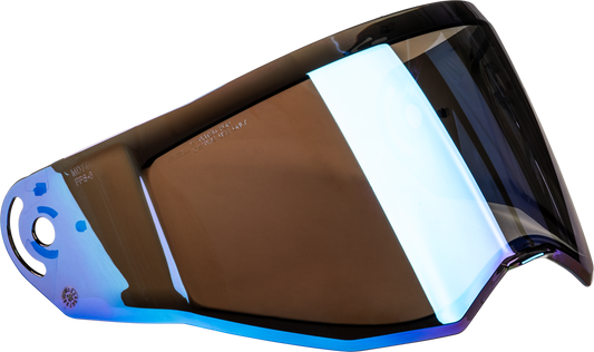 GMAX MD - 74 Modular Adventure Helmet with Blue Iridium Shield and Single Lens - Blue - Kelly Motorsports