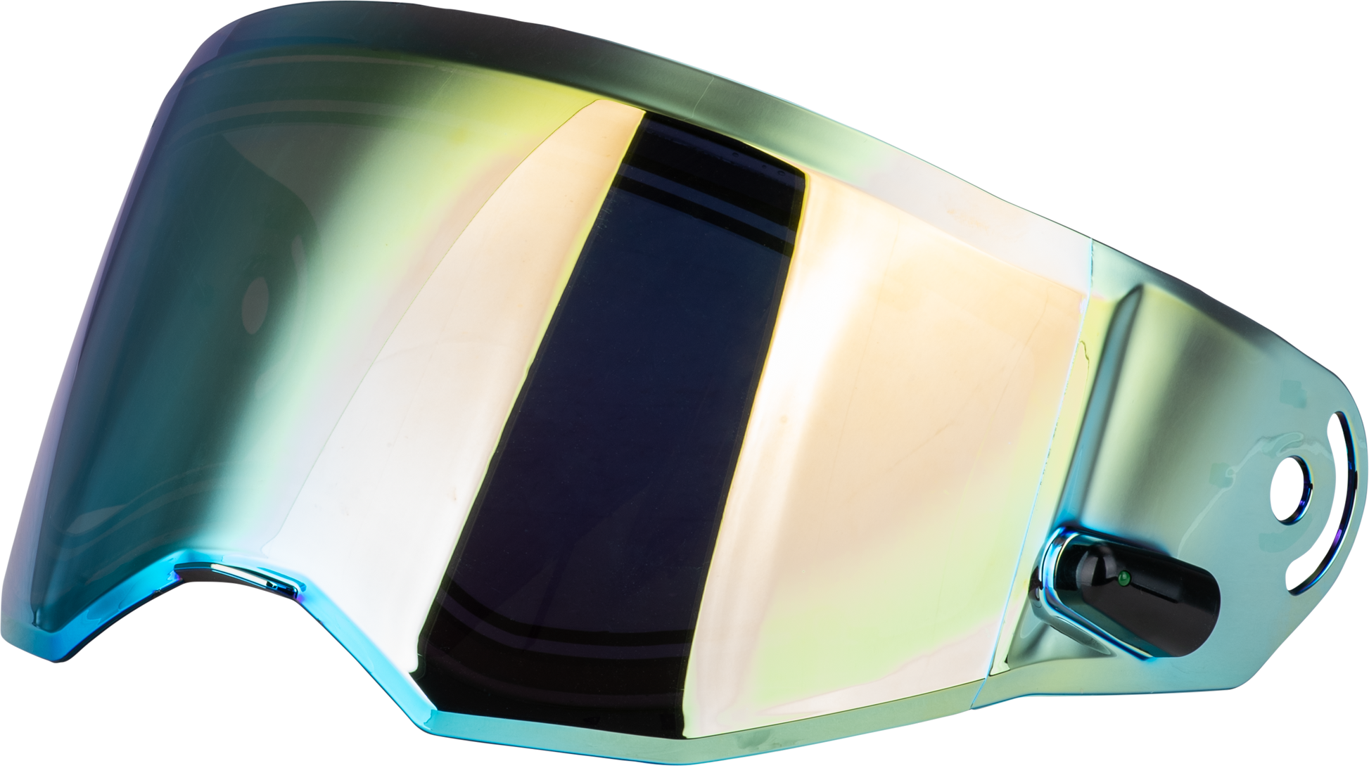GMAX MD - 74 Modular Adventure Helmet with Gold Iridium Electric Shield and Cord - Kelly Motorsports