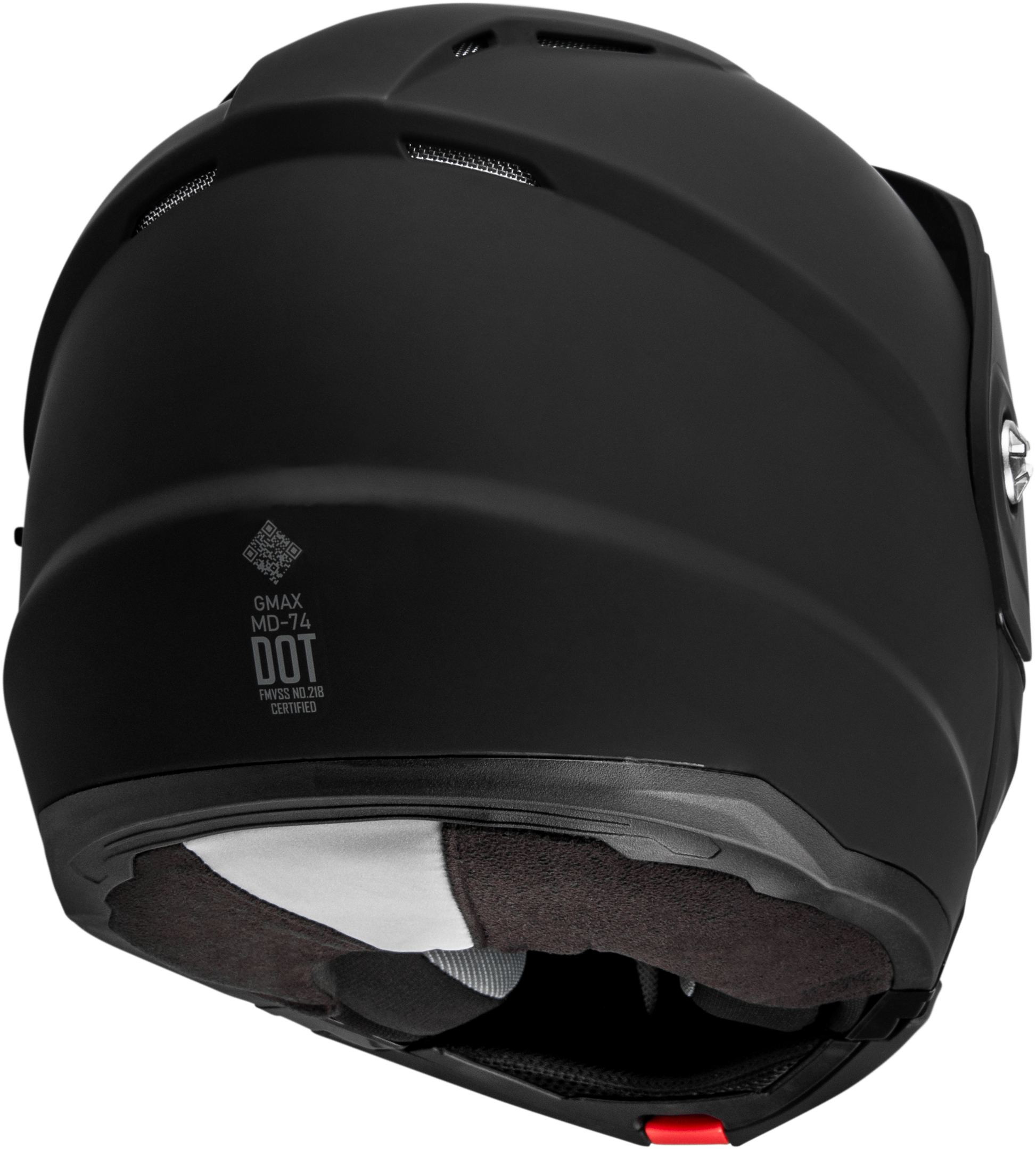 GMAX MD - 74 Solid Matte Black Modular Adventure Helmet with Drop - Down Shield and Ventilation - Kelly Motorsports
