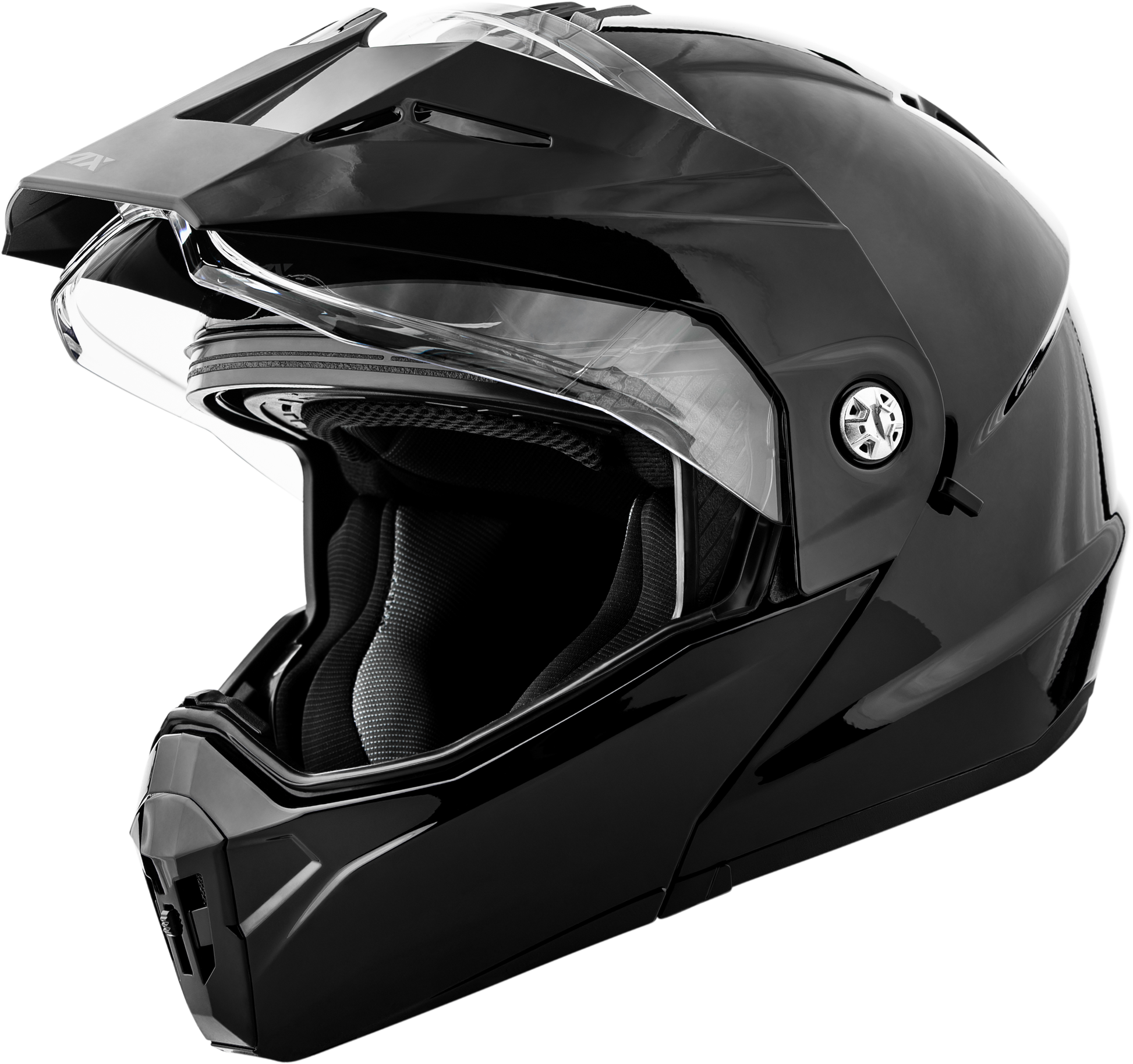 GMAX MD - 74 Solid Modular Adventure Helmet - Black, Extra Small - Kelly Motorsports