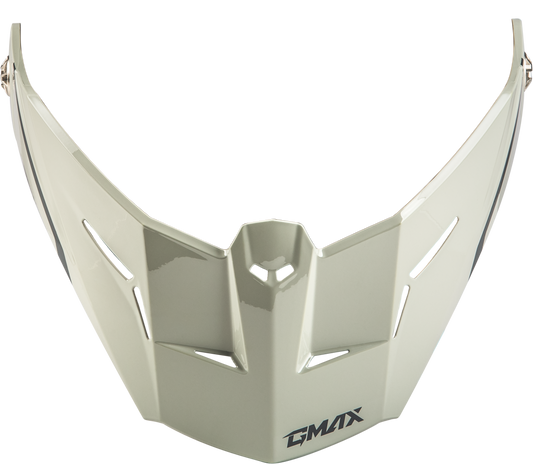 GMAX MD - 74 Spectre White/Red Modular ADV Helmet with Drop - Down Shield and Ventilation - Kelly Motorsports