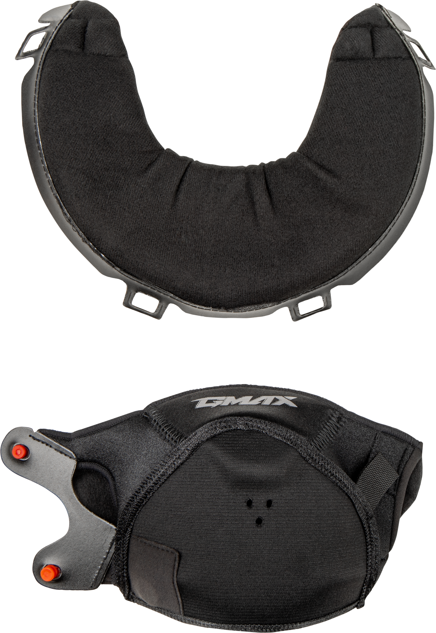 GMAX MD - 74S Neck Curtain & Breath Box with Magnets for Modular ADV Helmets - Kelly Motorsports