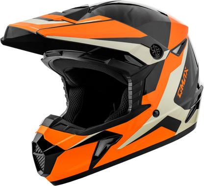 GMAX MX 46 Cyclus Hemet Black/Orange Motorcycle Helmet - Size Small - Kelly Motorsports