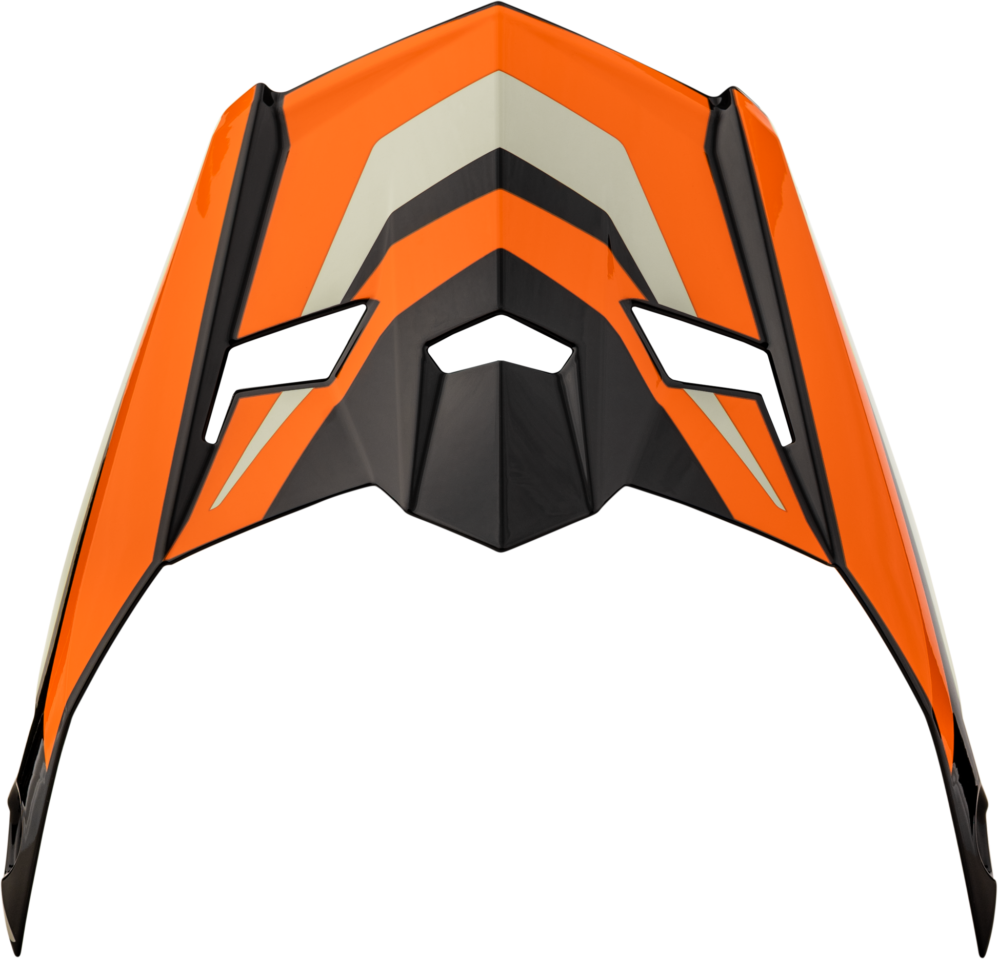 GMAX MX 46 Cyclus Visor Black/Orange Medium - Part G046952 - Kelly Motorsports