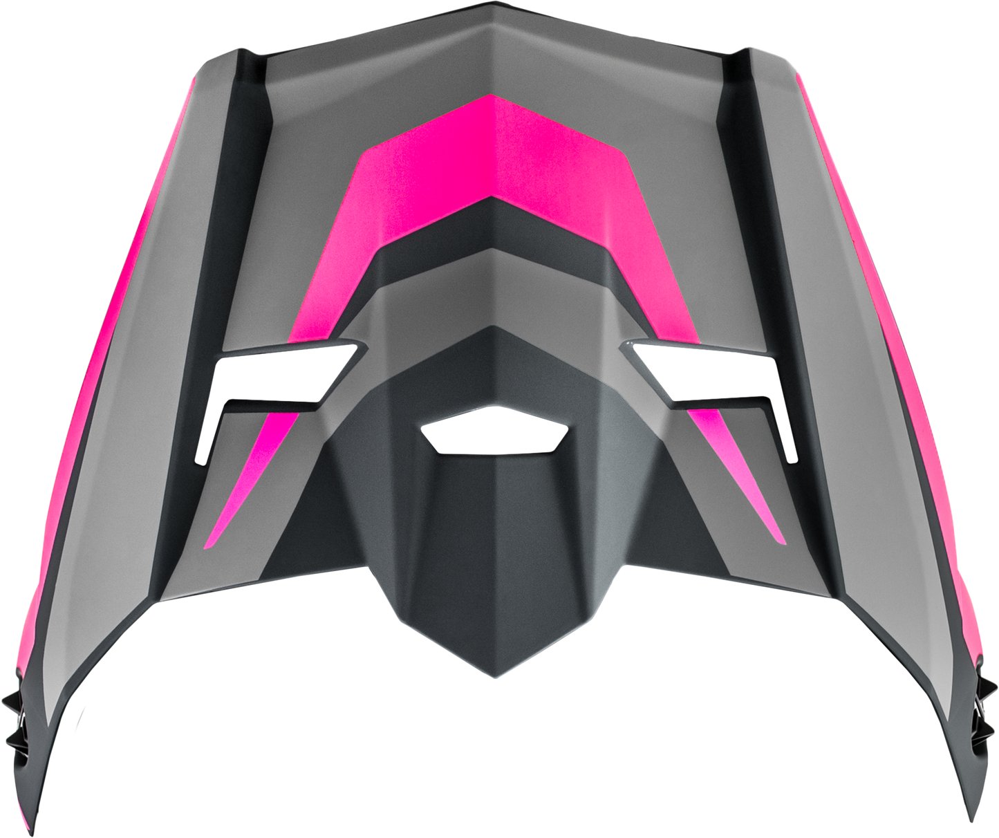 GMAX Mx 46 Cyclus Visor Matte Grey and Pink for Medium to Extra Large Helmets - Part G046974 - Kelly Motorsports