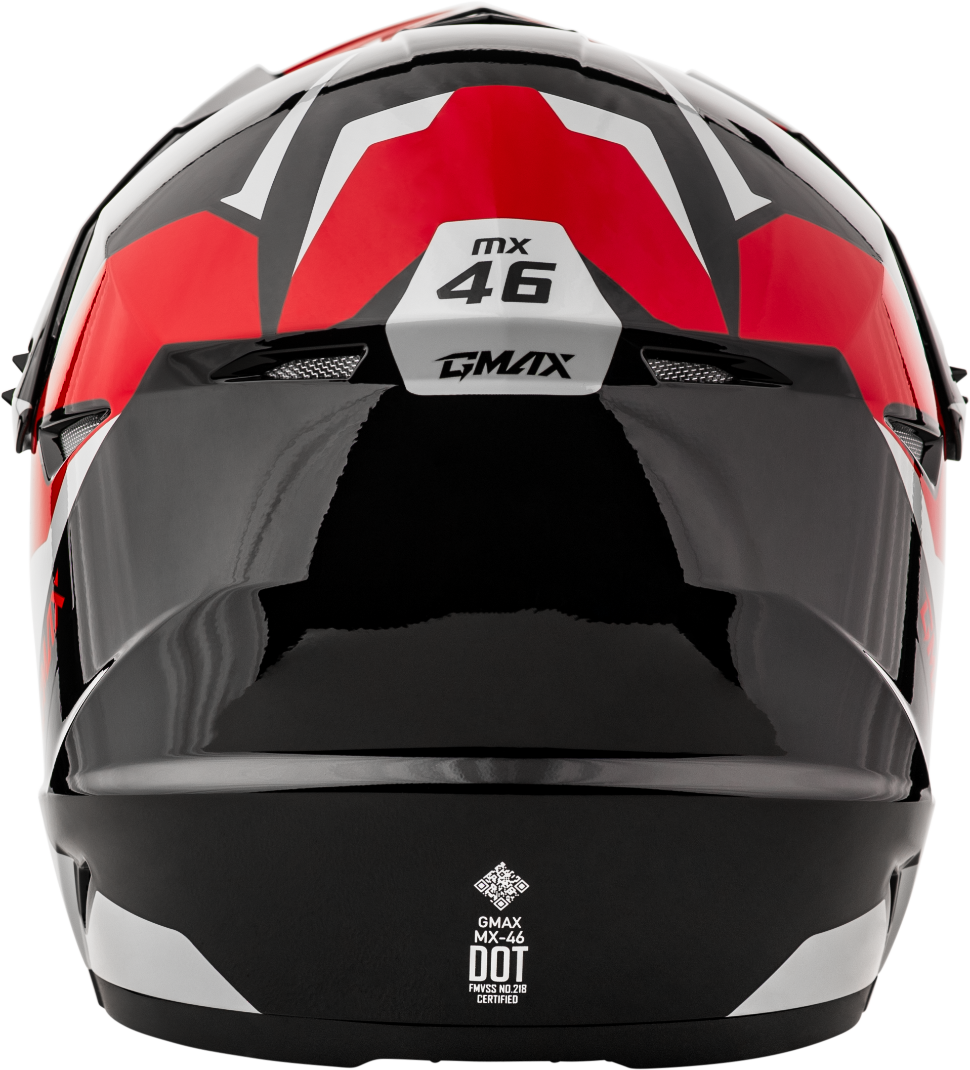 GMAX MX - 46Y Cyclus Youth Helmet Black/Red - Adjustable Fit with Maximum Ventilation - Kelly Motorsports