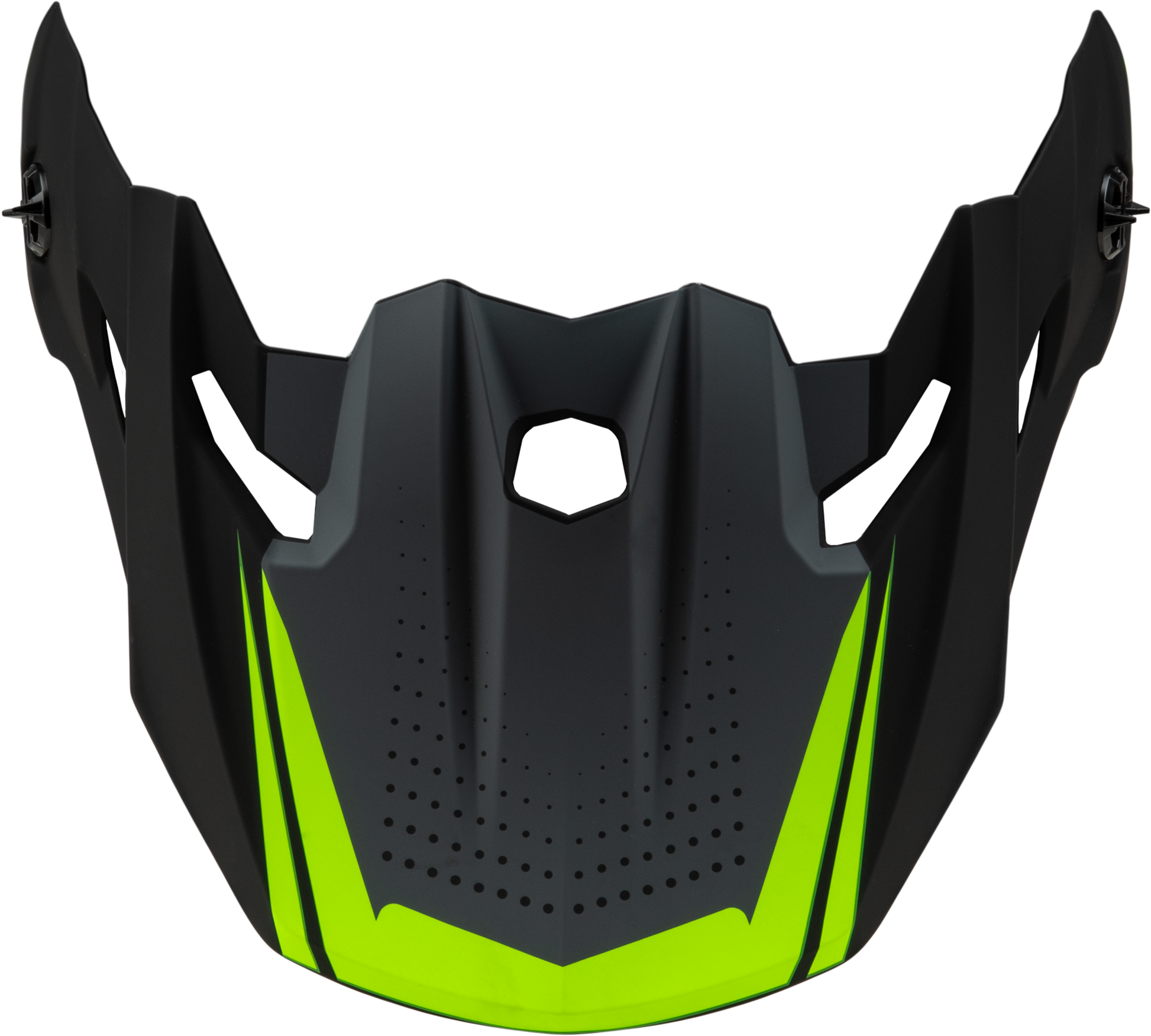 GMAX Mx 96 502 Matte Grey Hi Vis Visor with Screws - Part Number G096007 - Kelly Motorsports
