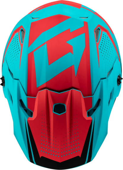 GMAX MX - 96 Helmet Matte Blue/Red XL - DOT Approved Motorcycle Helmet with MIPS and Advanced Ventilation - Kelly Motorsports